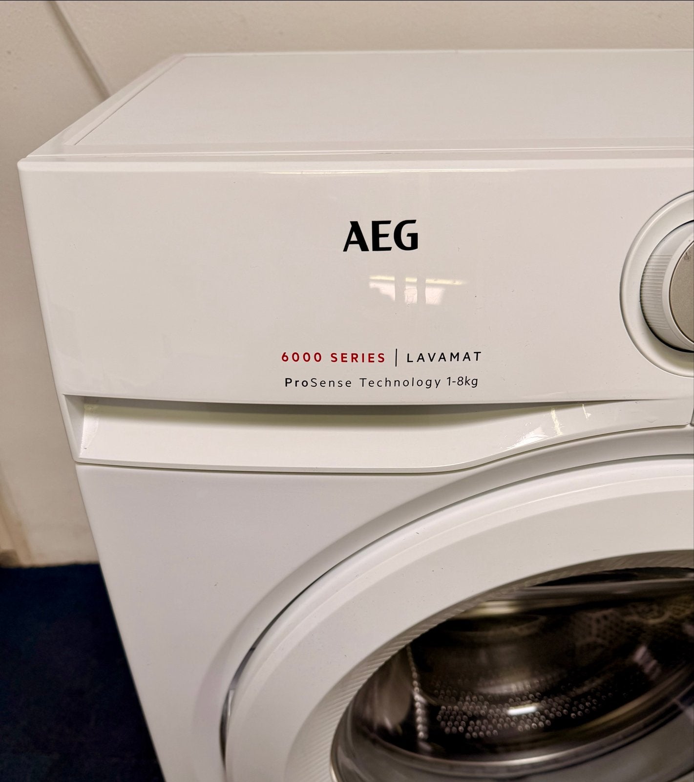 AEG 6000 SERIES LAVAMAT Wasmachine 8kg 1400 toeren, Www.aeg.com, 8 tot 10 kg, Ophalen of Verzenden, Zo goed als nieuw