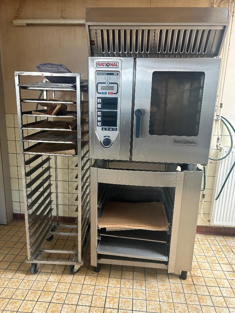 Rational CPC61 combi-steamer oven, Rational, Gebruikt, Hete lucht, 60 cm of meer