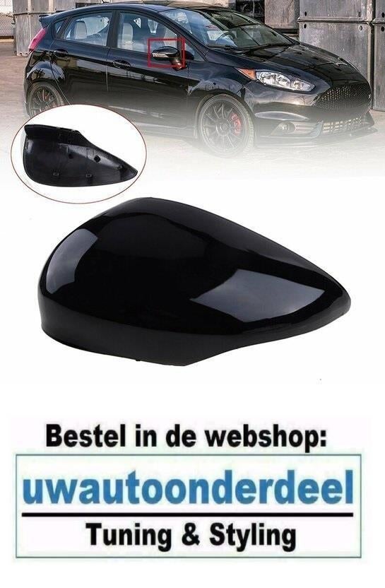 Spiegelkappen Spiegel Buitenspiegel Glans Pianolak Zwart For