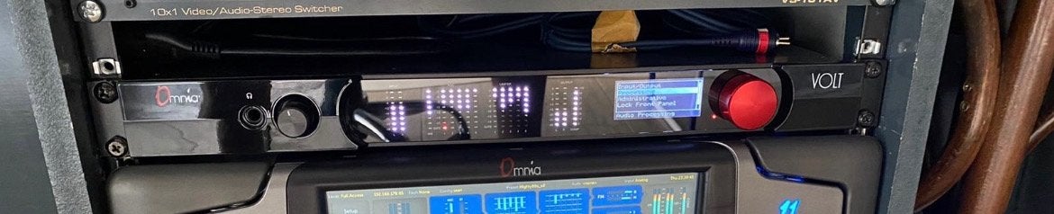 Telos Omnia Volt FM audio processor, Ophalen of Verzenden, Zo goed als nieuw