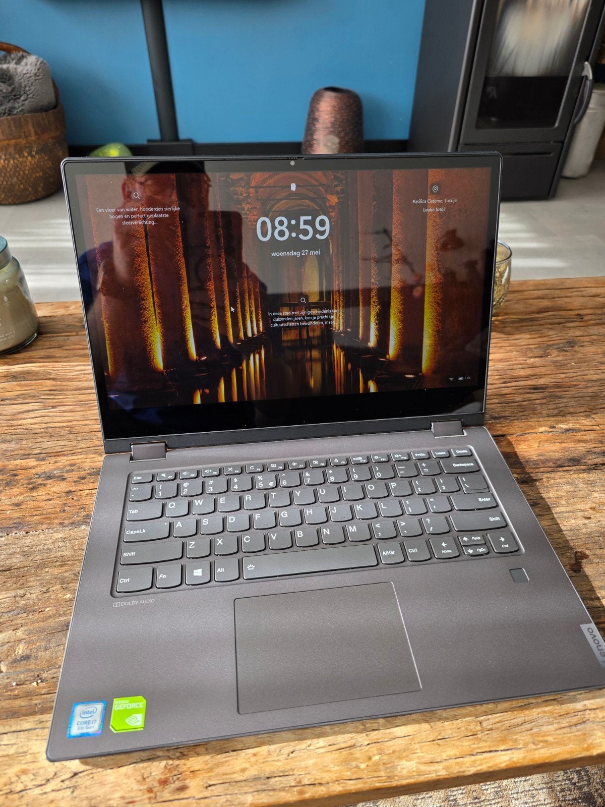 Lenovo IdeaPad C340 I7 512GB 8GB 360 Touchscreen, Gebruikt, 2 tot 3 Ghz, Qwerty, 8 GB