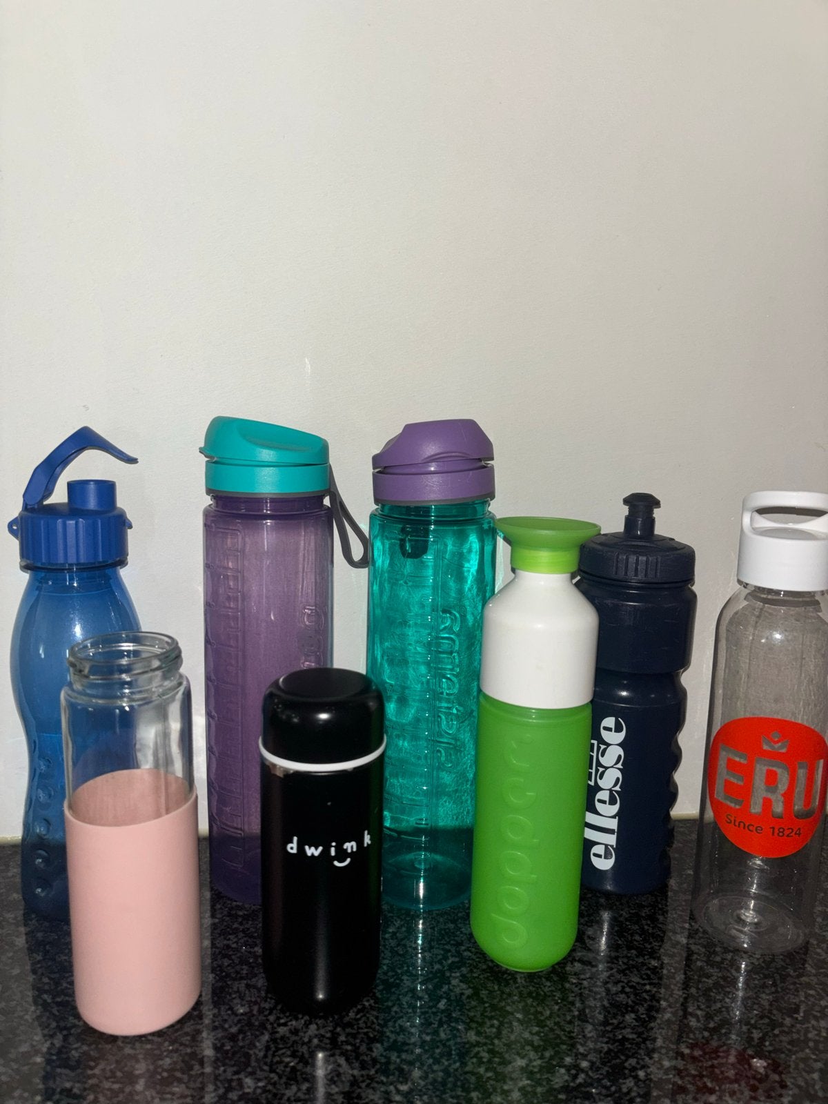 Diverse drinkflessen en waterflessen, Sport en Fitness, Ophalen of Verzenden