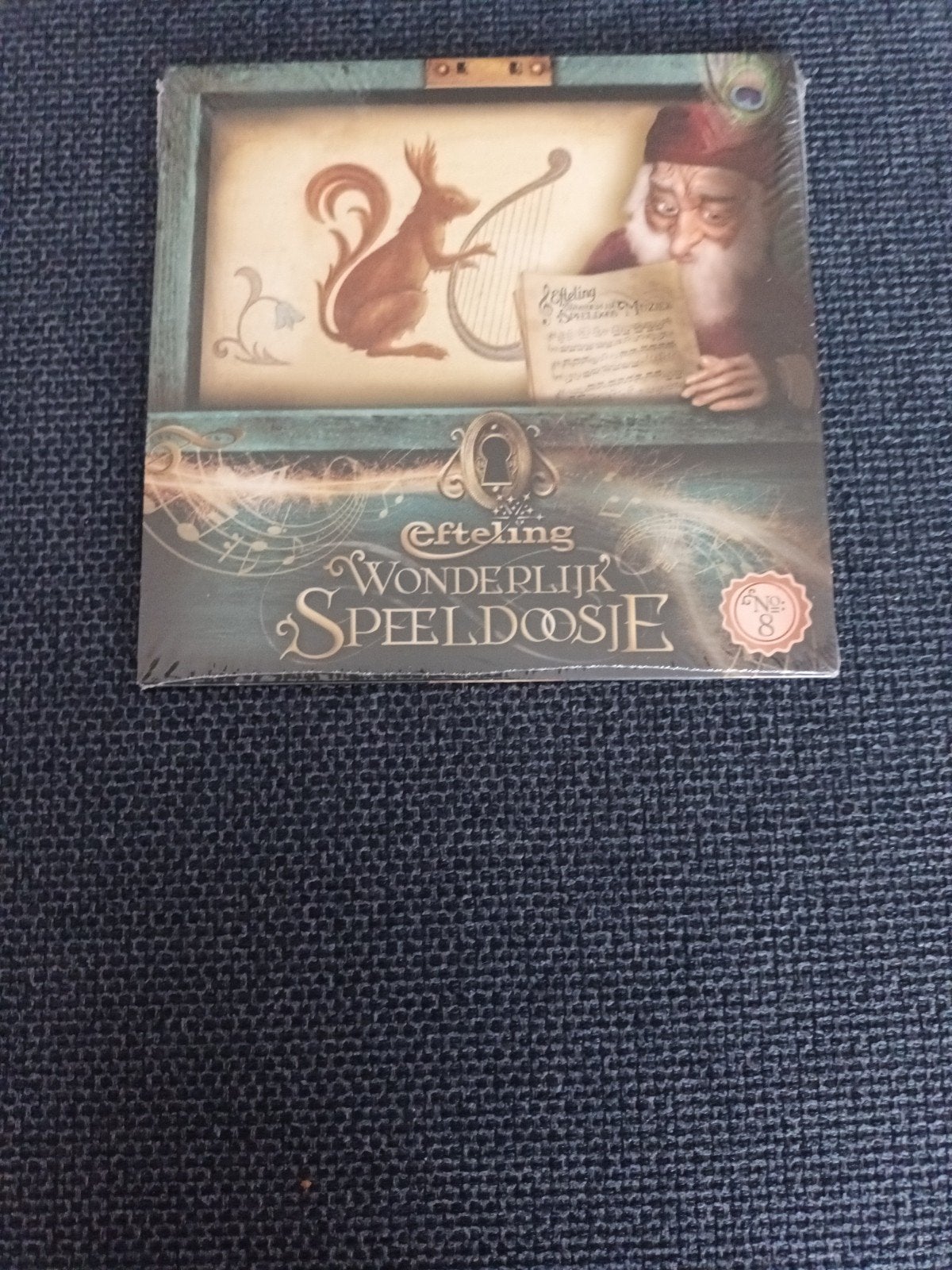 Efteling WONDERLIJK SPEELDOOSJE NO: 8 - NIEUW in folie, Cd's en Dvd's, Cd's | Kinderen en Jeugd, Ophalen of Verzenden, Nieuw in verpakking
