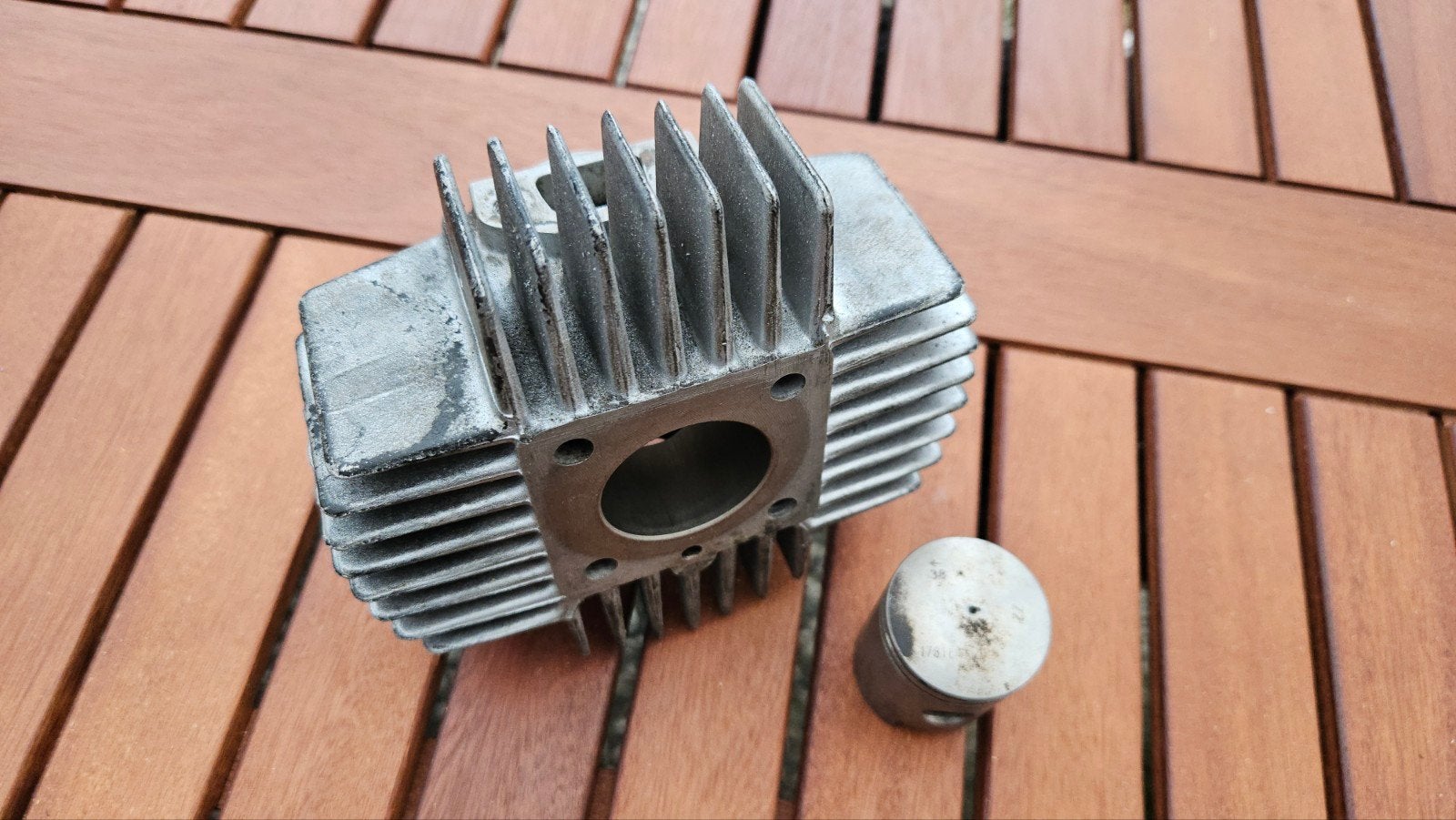50cc Airsal cilinder Puch Maxi, Fietsen en Brommers, Ophalen of Verzenden, Gebruikt, Cilinder