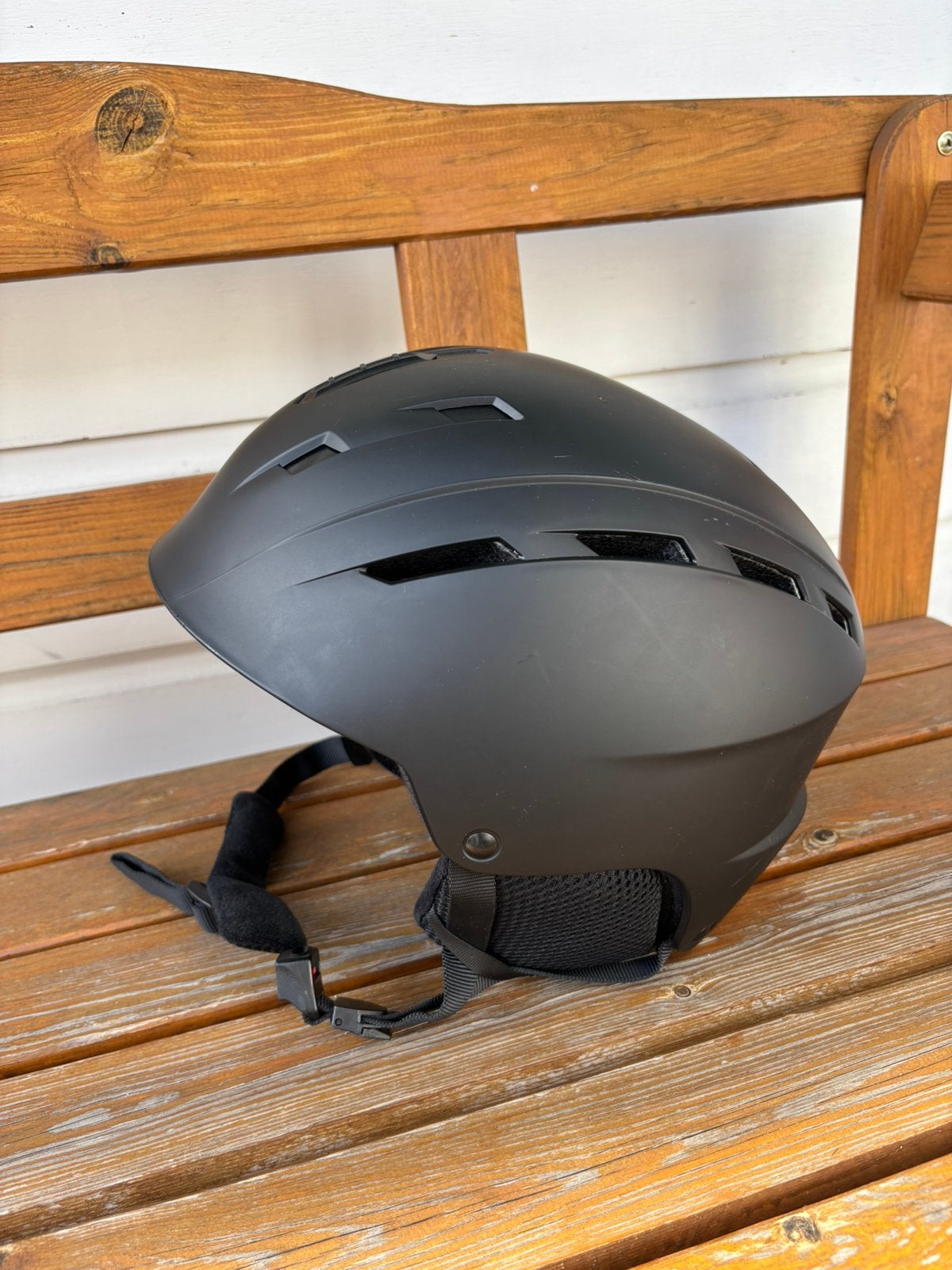 Skihelm / snowboardhelm matzwart maat L/XL, Ophalen of Verzenden, Minder dan 100 cm, Overige typen, Overige merken