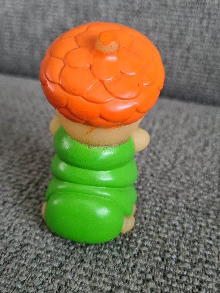 Glo friends worm glow in the dark vintage poppetje playskool, Gebruikt, Playskool hasbro, Ophalen of Verzenden, Nvt