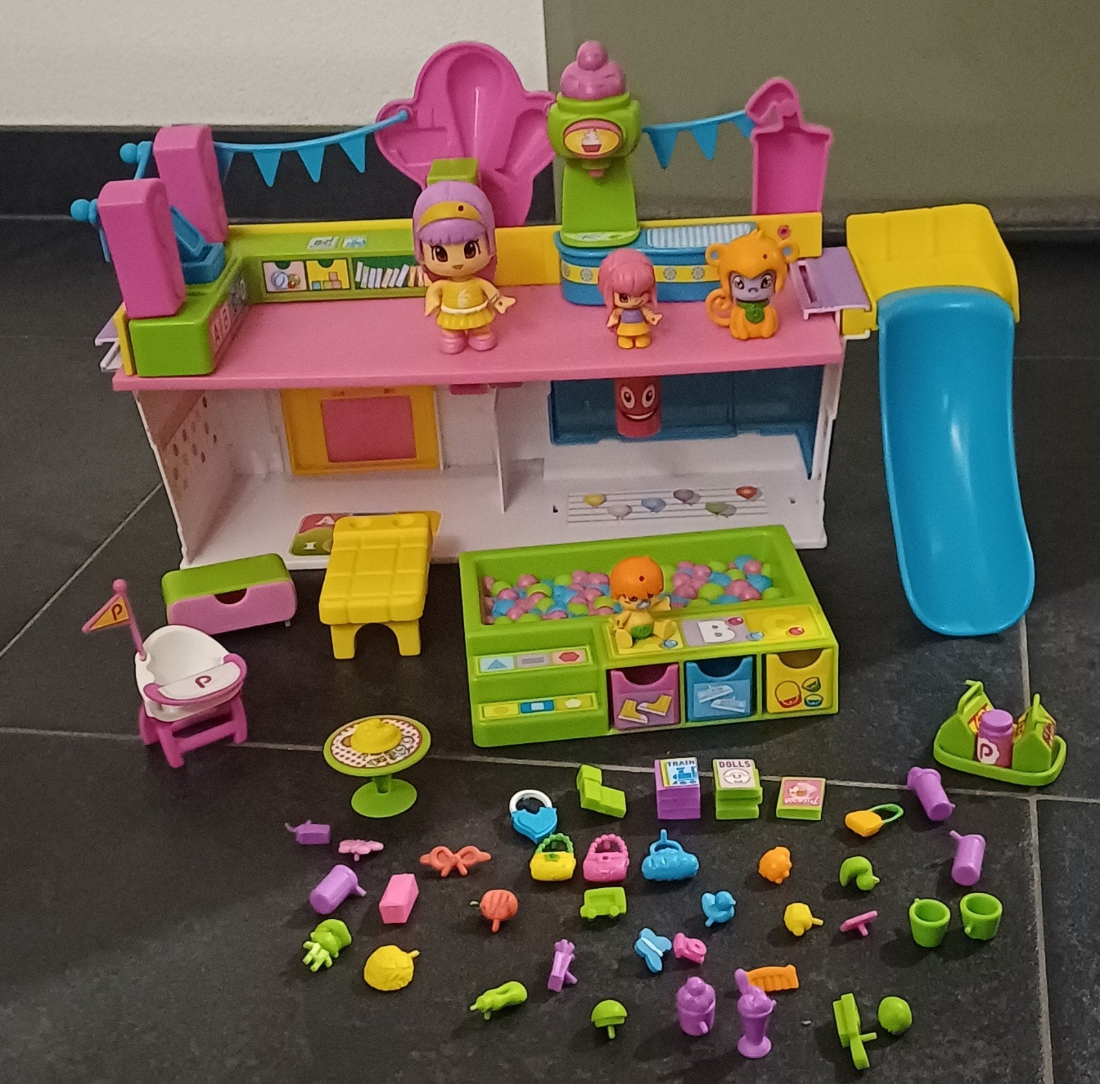 4x Pinypon speelset, Ophalen, Gebruikt, Overige typen