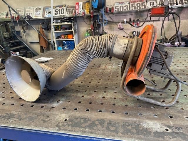 afzuiger lasdampafzuiger ventilator, Doe-het-zelf en Verbouw, Ventilatie en Afzuiging, Gebruikt, Ventilator, Ophalen of Verzenden