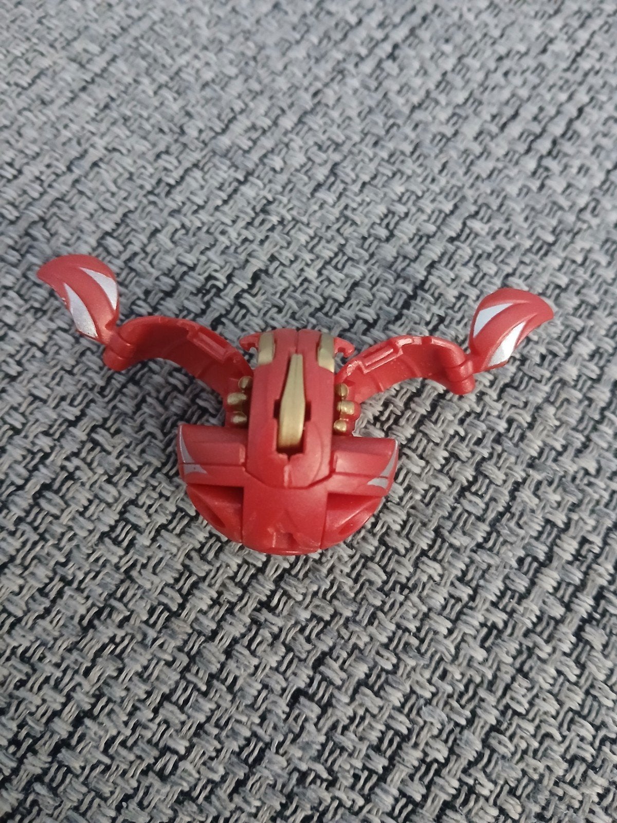 Rode Bakugan Bal - Transformatie Speelgoed, Ophalen of Verzenden, Gebruikt