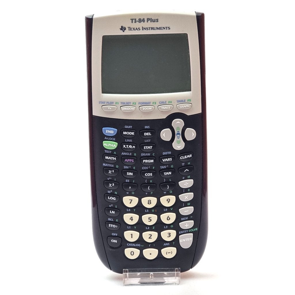 Texas Instruments Rekenmachine TI-84 Plus, Texas Instruments, Gebruikt, Support@texasinstruments.com, 12500 TI Boulevard
Dallas, TX 75243
USA
