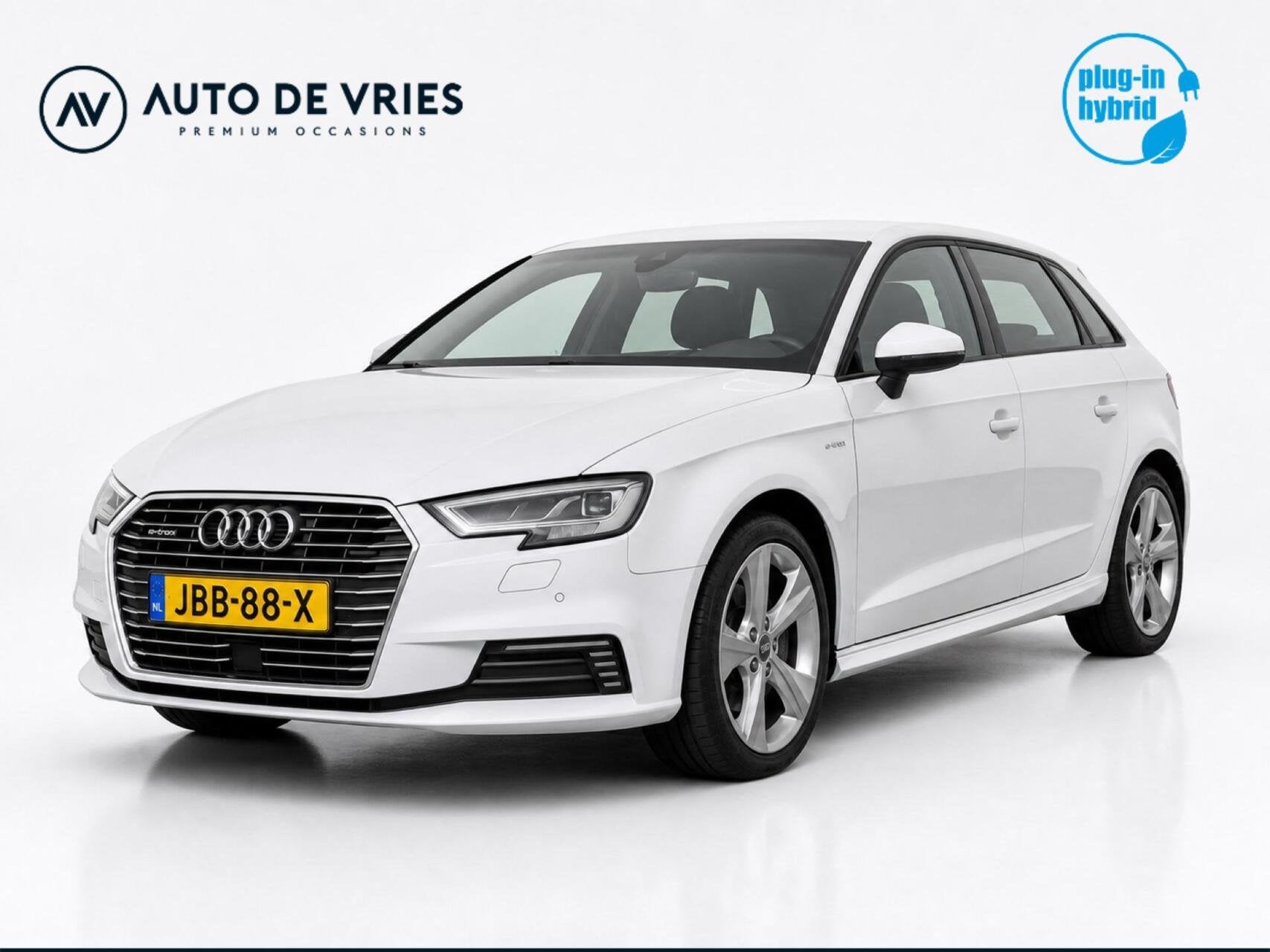 Audi A3 Sportback 1.4 E-tron 204pk Sport Pro Line plus | S-l, Auto's, Audi, Gebruikt, 4 cilinders, Leder en Stof, Wit