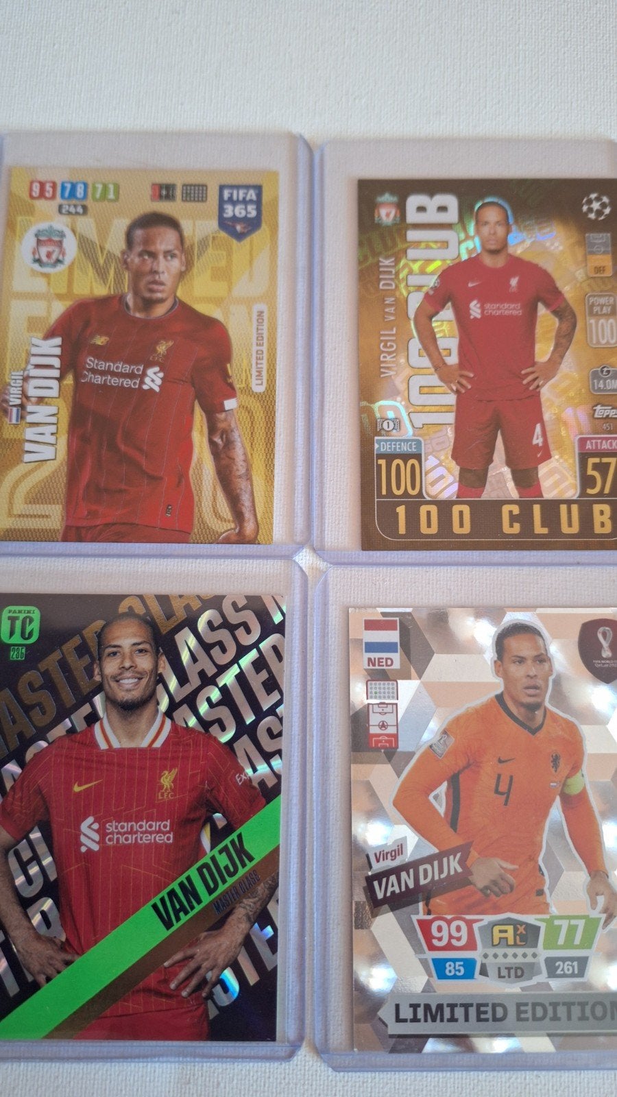 Virgil van Dijk FIFA 365 Adrenalyn XL Kaarten Collectie, Ophalen of Verzenden