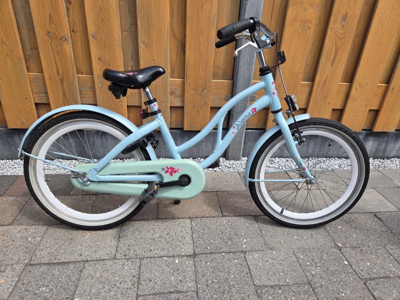 Alpina ocean meisjesfiets - 20 inch, Fietsen en Brommers, Fietsen | Meisjes, Ophalen, Terugtraprem, Gebruikt, Alpina