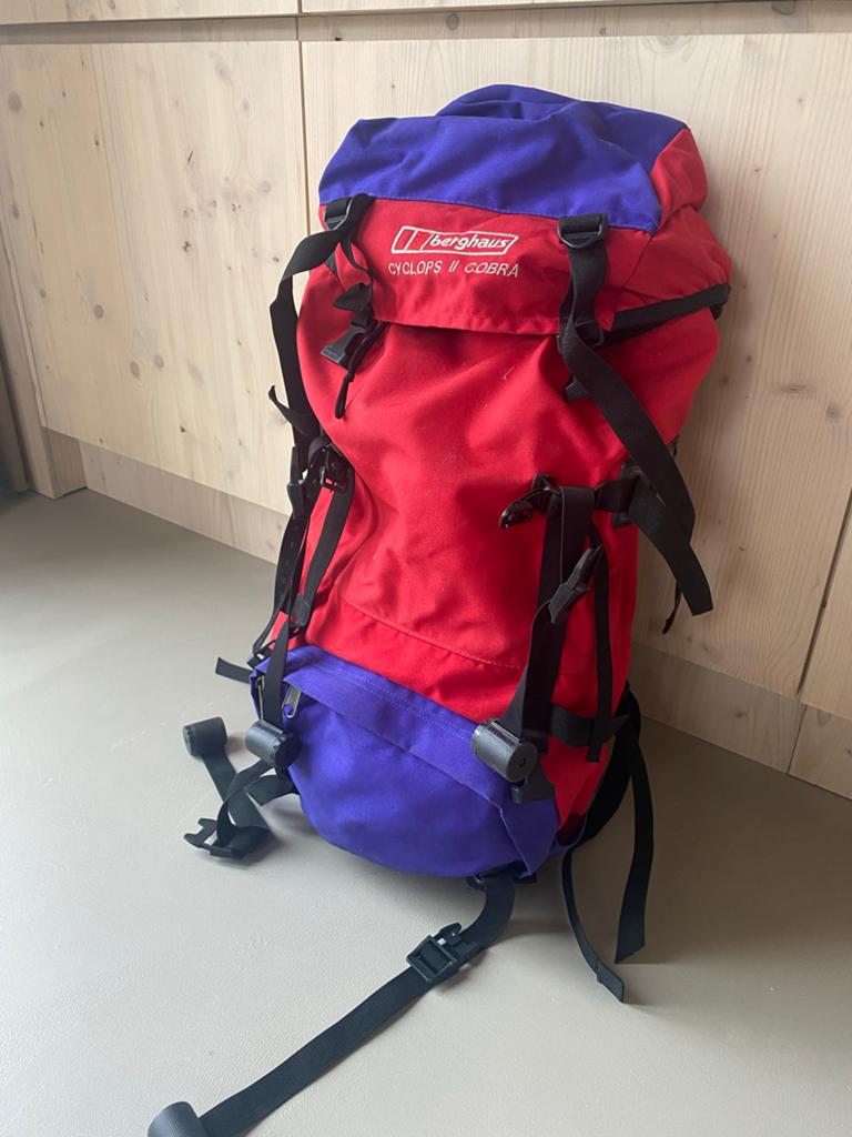 Berghaus Cyclops II Cobra Rugzak - Rood/Paars, Sieraden, Tassen en Uiterlijk, Tassen | Rugtassen, Overige merken, Gebruikt, 25 tot 40 cm