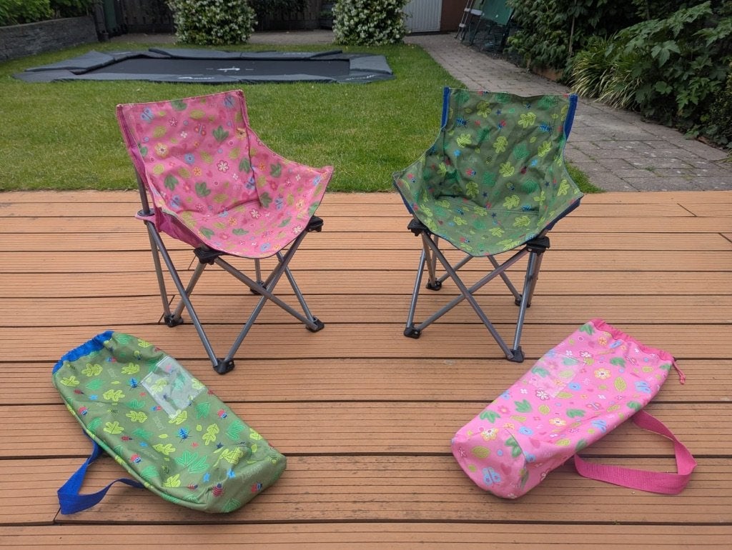 Lief! & Stoer! Lifestyle vouwstoeltjes, Caravans en Kamperen, Kampeermeubelen, Ophalen, Gebruikt, Campingstoel