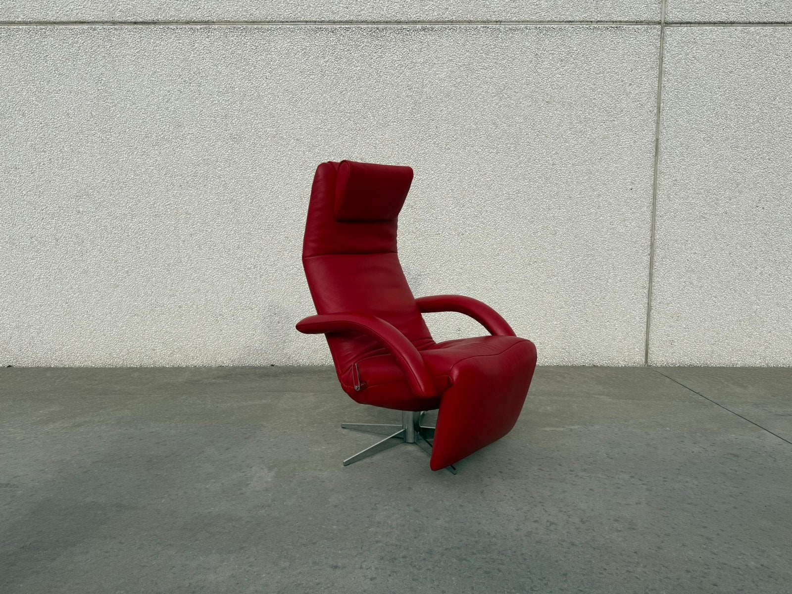 Jori Yoga Mono-Move Relaxfauteuil (2 stuks), Leolux vitra togo sede artifort cassina knoll eames italia, Leer, 75 tot 100 cm, Ophalen of Verzenden