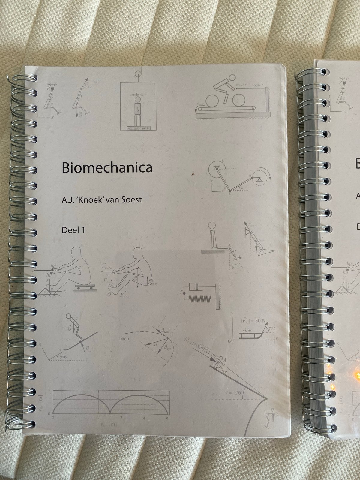 Biomechanica Deel 1 & 2 - A.J. 'Knoek' van Soest, Boeken, Ophalen, Beta, Zo goed als nieuw, HBO