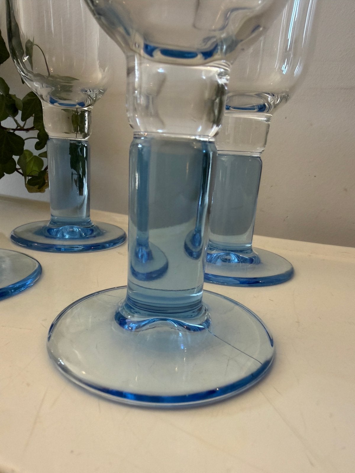 Set van 4 Bormioli Rocco Flûtes, Antiek en Kunst, Ophalen of Verzenden