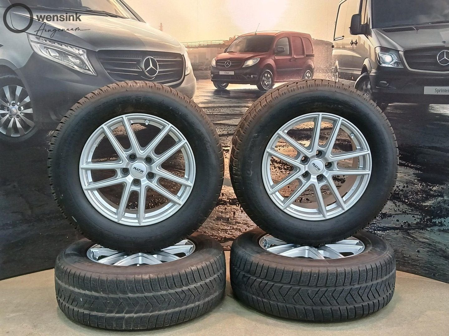 Winterset Audi Q5 2017->  (#950), Gebruikt, -, -, Banden en Velgen