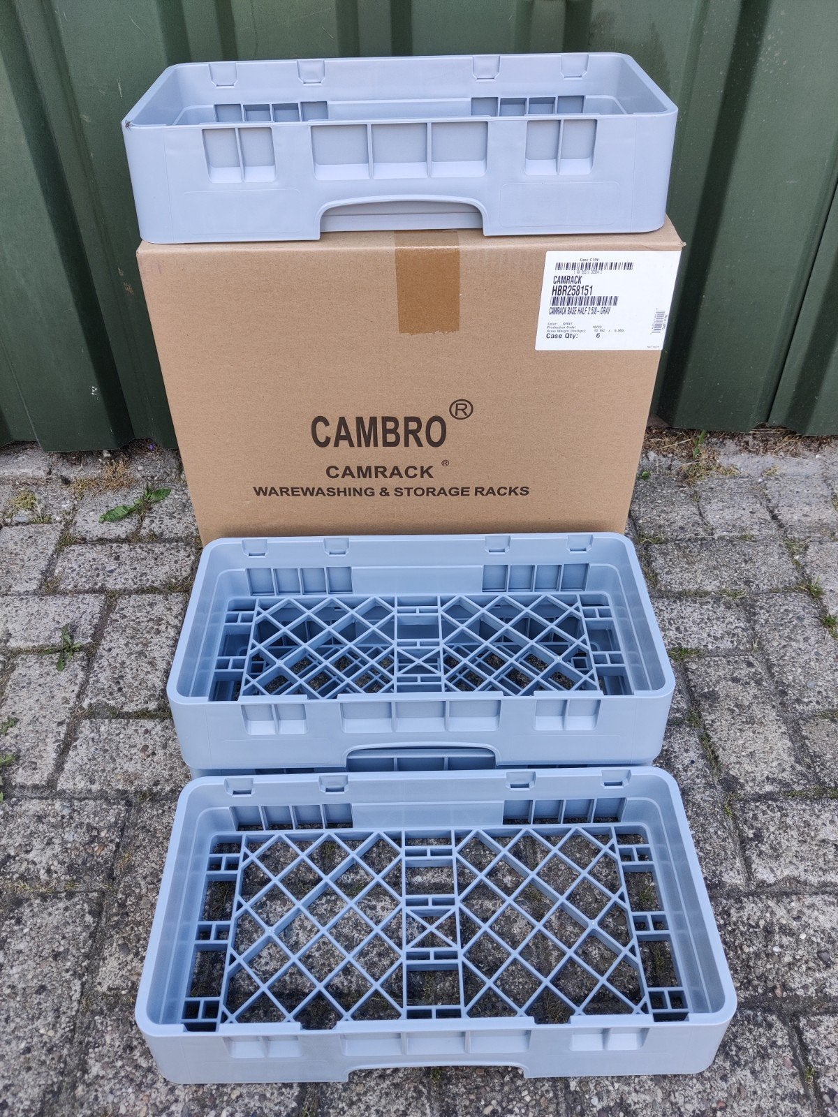Vaatwaskorf Cambro half formaat 50X25X10cm, Ophalen of Verzenden, Nieuw