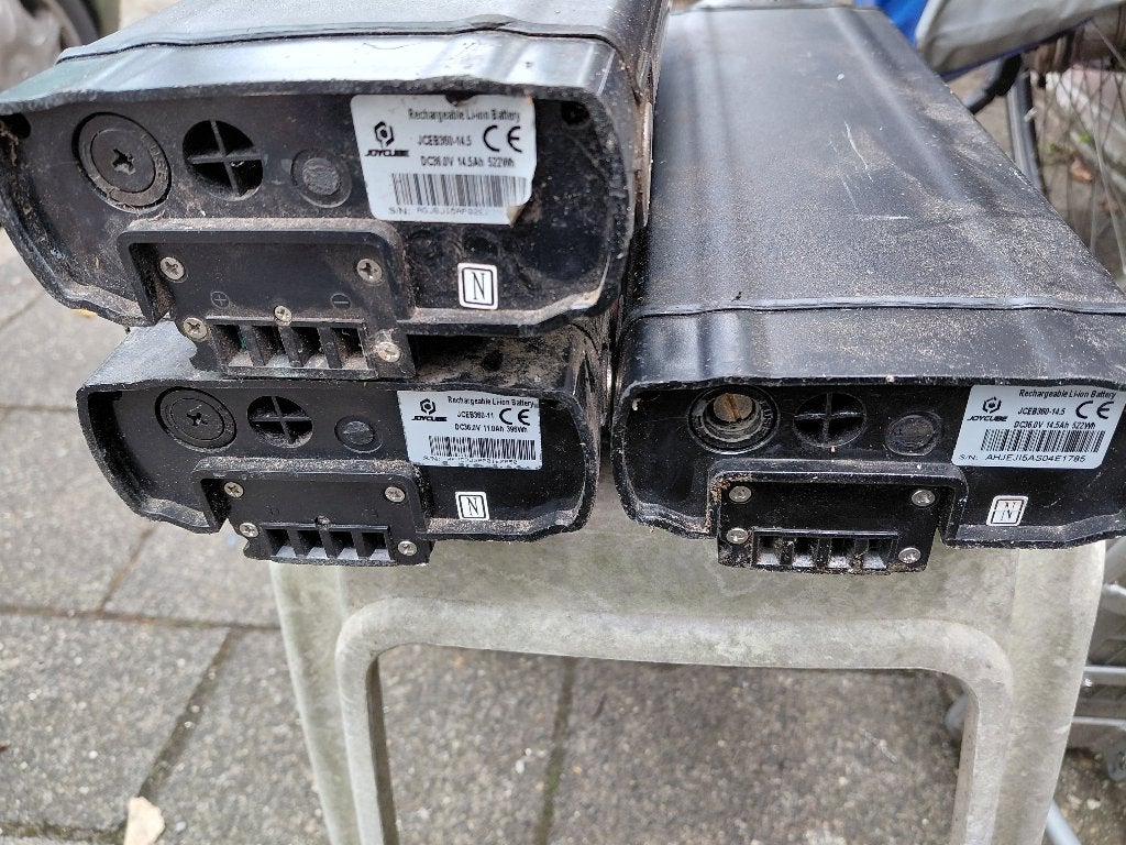 Stella elektrische fiets accu, Ophalen, Gebruikt