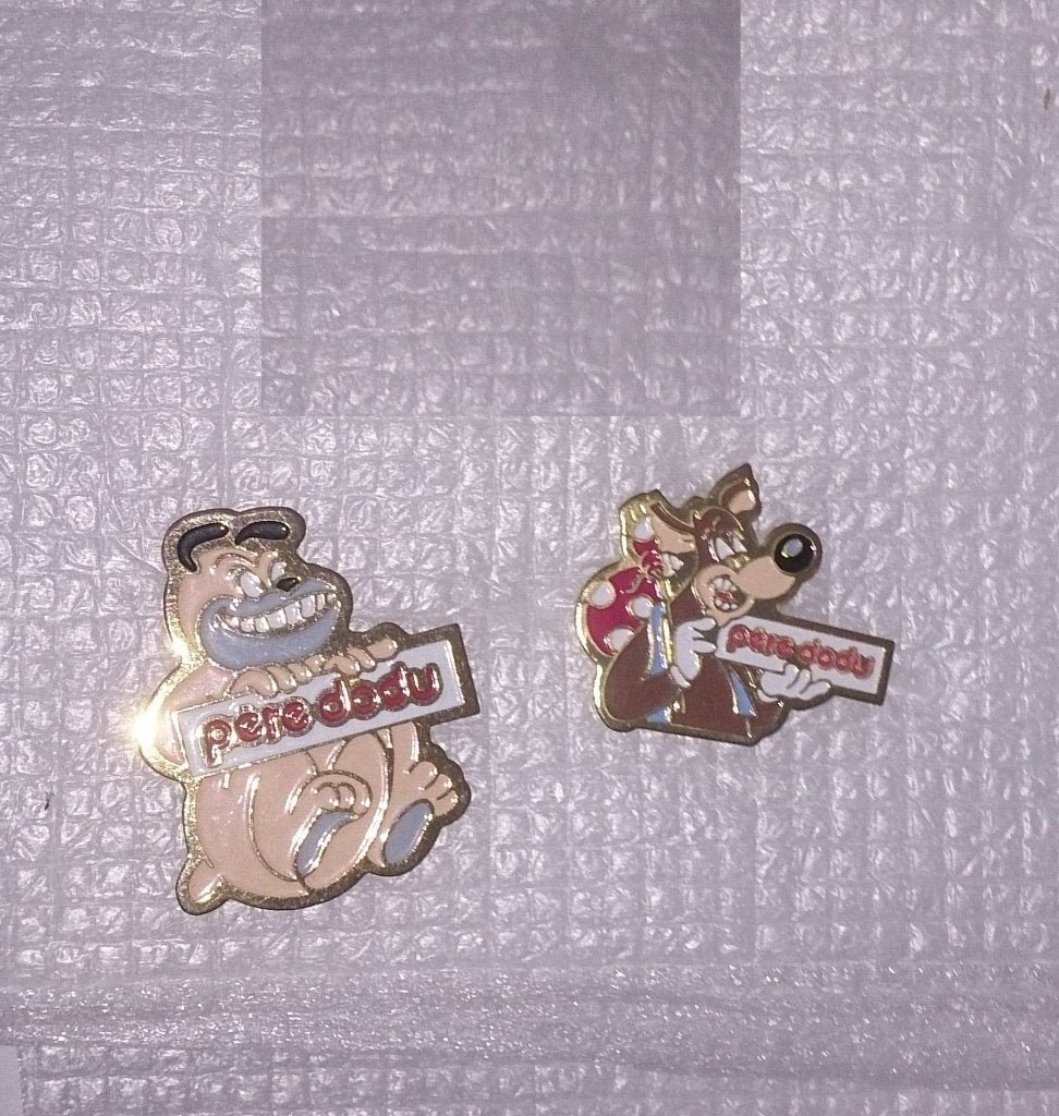 Droopy Wolf hond Tex Avery tekenfilm pins reclame, Ophalen of Verzenden, Zo goed als nieuw