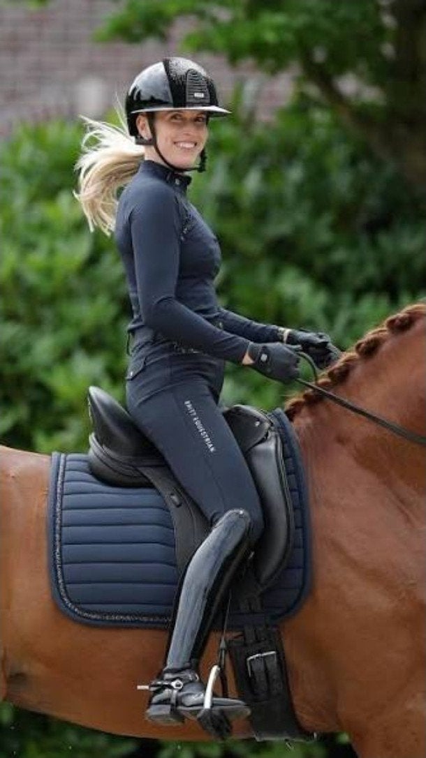 britt equestrian rijlegging blauw S/36, Dieren en Toebehoren, Ophalen of Verzenden, Zo goed als nieuw