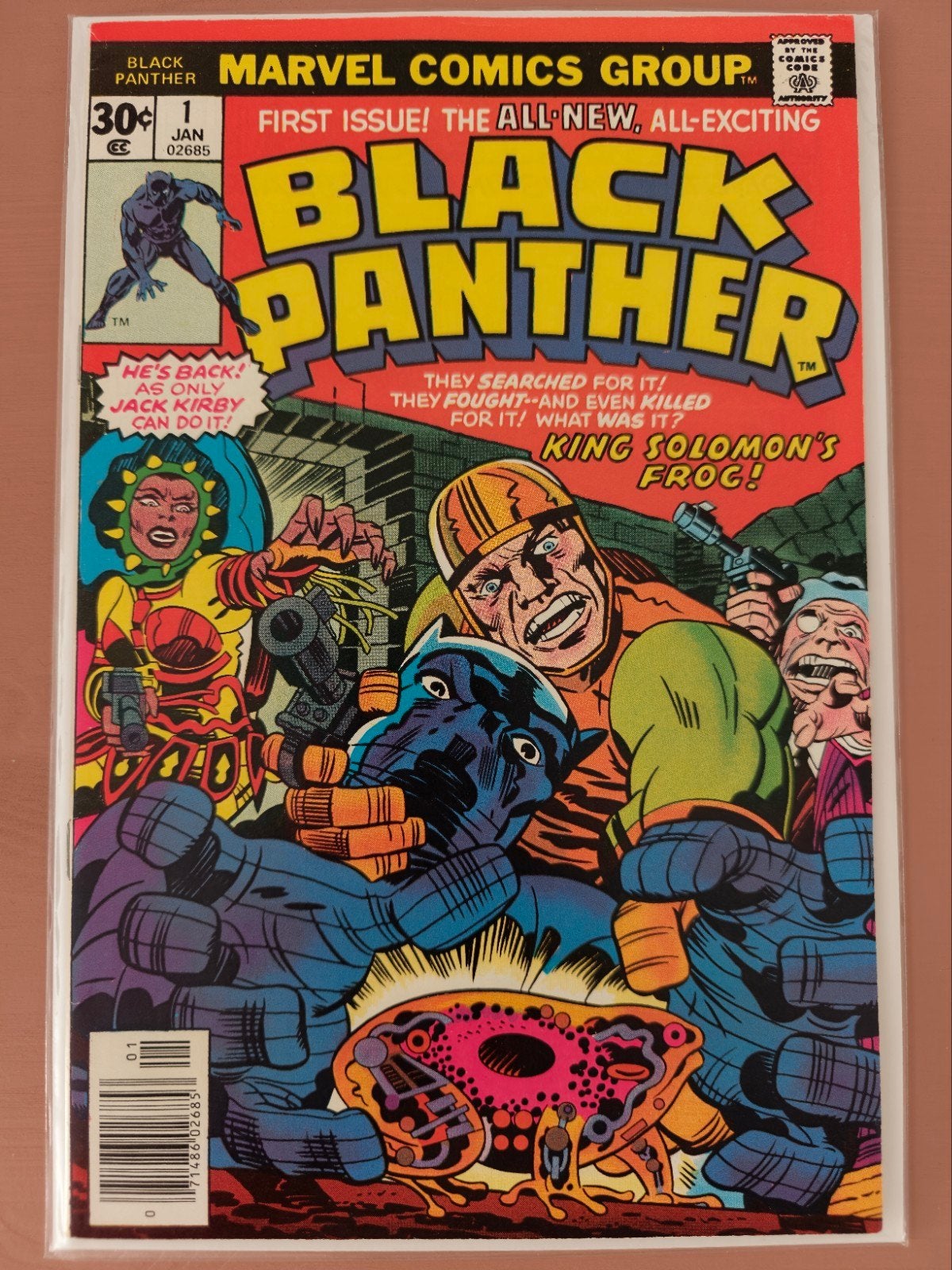 Black Panther #1 (1977), Boeken, Strips | Comics, Eén comic, Amerika, Ophalen of Verzenden, Zo goed als nieuw
