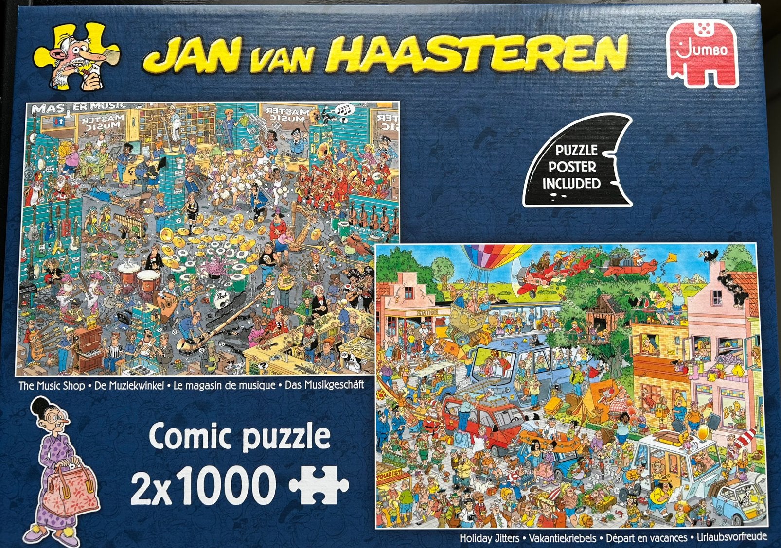 Jan van Haasteren, Ophalen of Verzenden, 500 t/m 1500 stukjes, Zo goed als nieuw