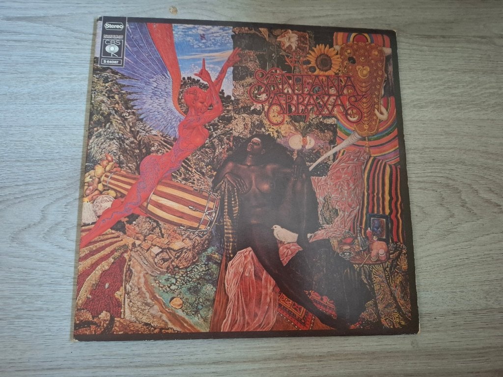 LP Santana – Abraxas. (1970), Cd's en Dvd's, Vinyl | Rock, LP, Gebruikt, Blues Rock, Ophalen of Verzenden