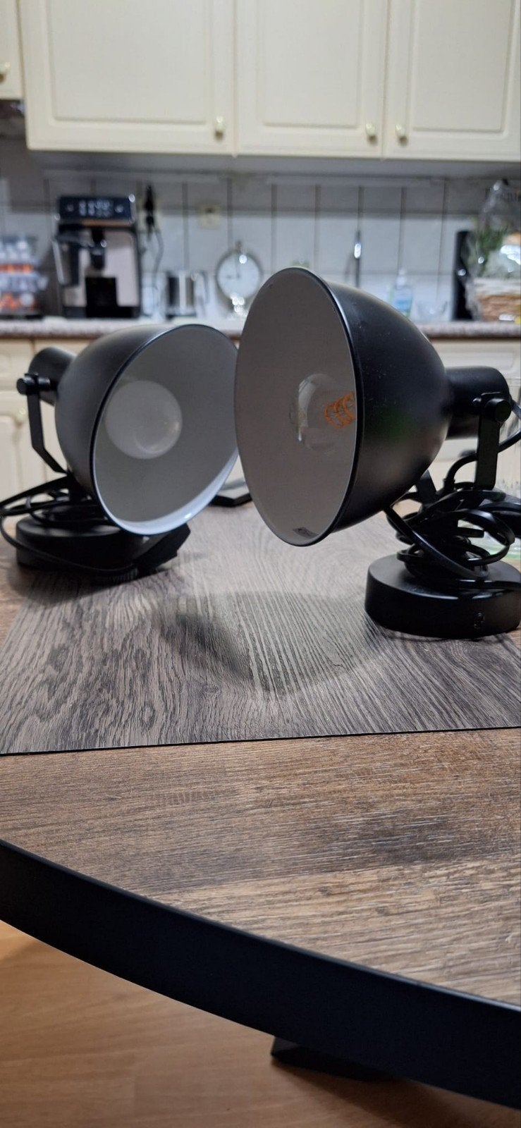Set van 5 zwarte Karwei wandlampen Mike, incl. lichtbron, Ophalen, Gebruikt, Zwart, E27 (groot)