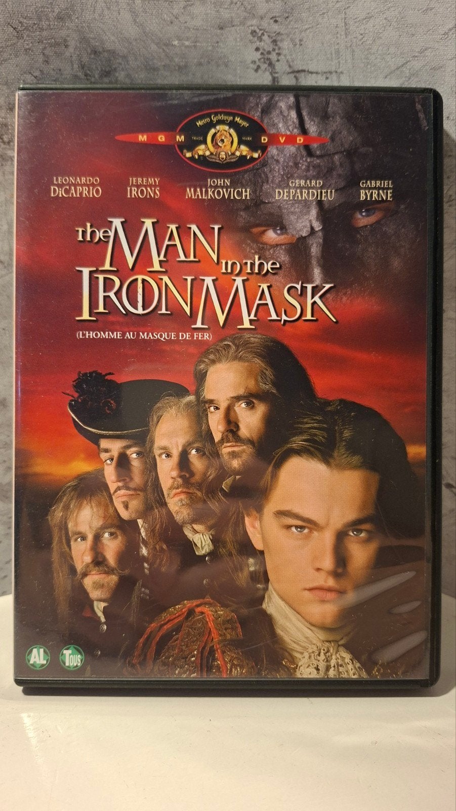 The Man in the Iron Mask (DVD) - Leonardo DiCaprio, Engels, Gebruikt, Italiaans, Ophalen of Verzenden