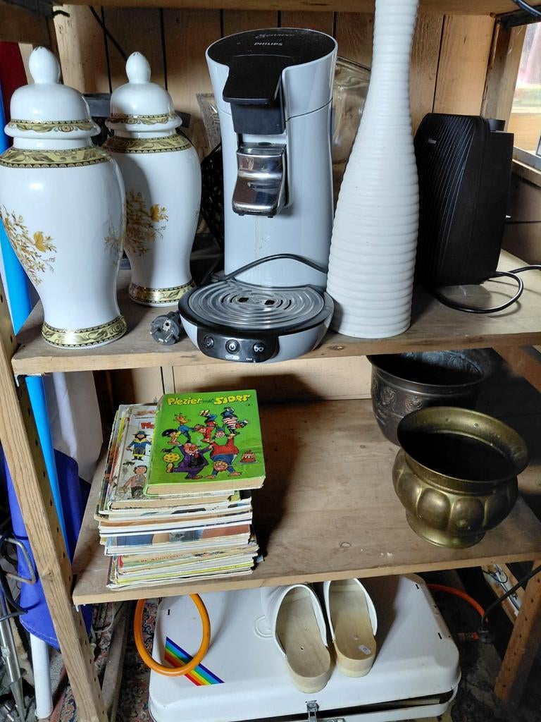 Diverse huis- en tuinspullen, decoratie en apparaten, Ophalen, Gebruikt, Meerkleurig, Overige materialen