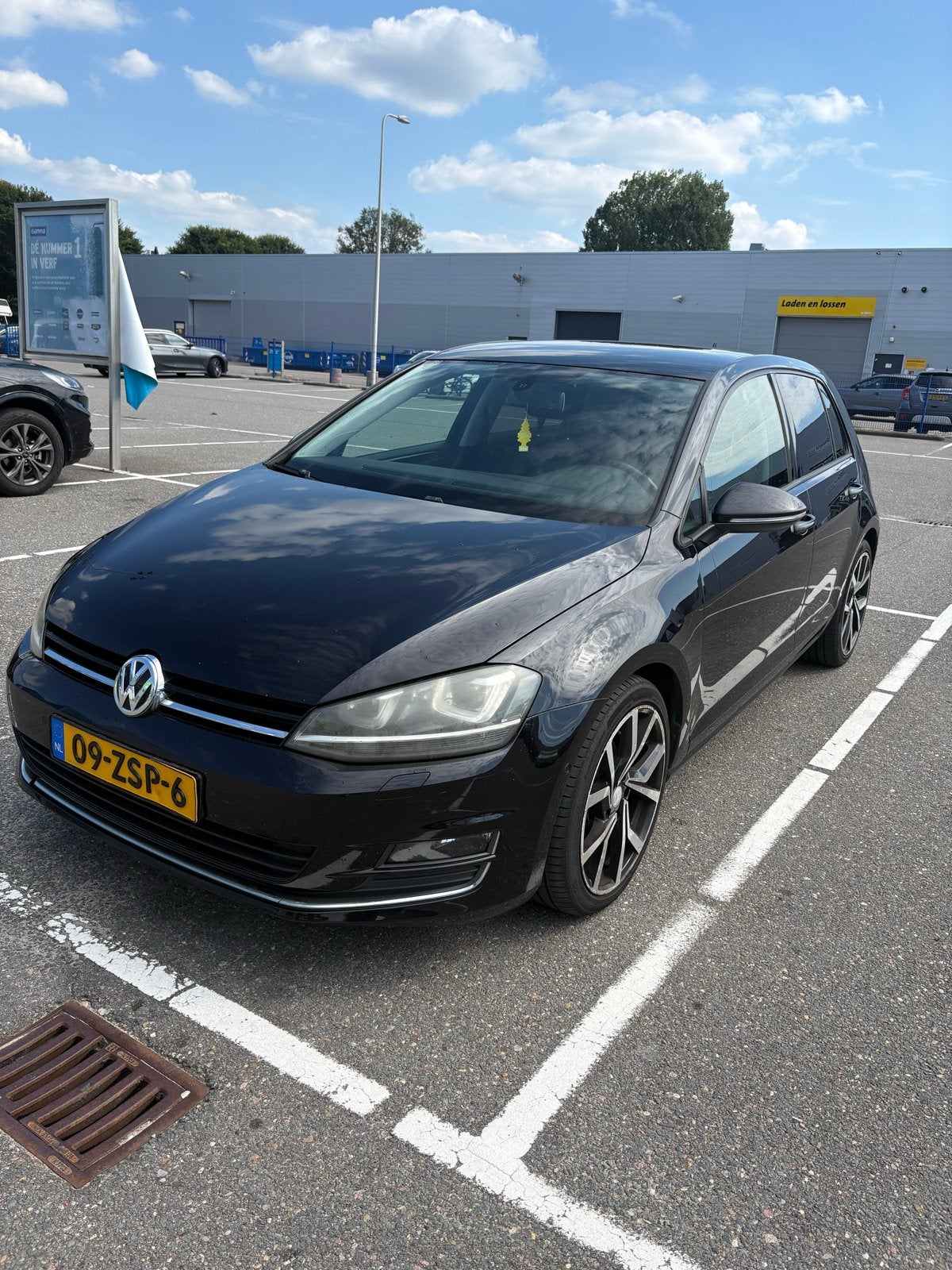 Volkswagen Golf 7 1.2 TSI Automaat | NAP| Camera | Keyless, Zwart, 4 cilinders, Origineel Nederlands, 1151 kg