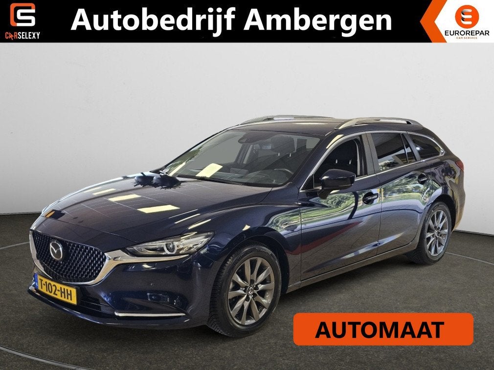 Mazda 6 Sportbreak 2.0 SkyActive-G (165Pk) Centre-Line Navi, Auto's, Mazda, Stof, Gebruikt, 4 cilinders, 165 pk