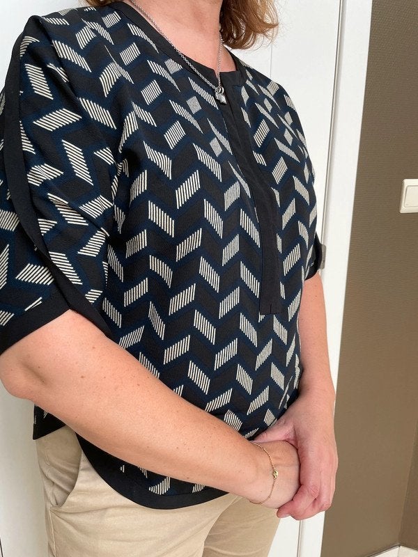 Blouse Aaiko maat S, Aaiko, Zwart, Ophalen of Verzenden, Zo goed als nieuw
