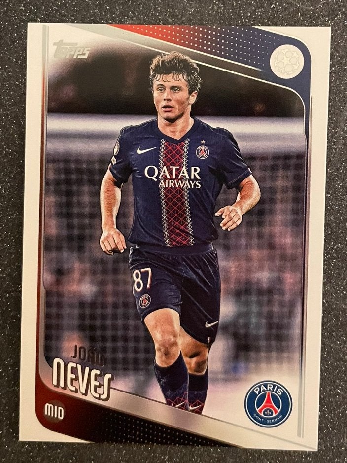 Topps UCC Flagship ‘26    NEVES    PSG, Verzenden, Zo goed als nieuw, Plaatje
