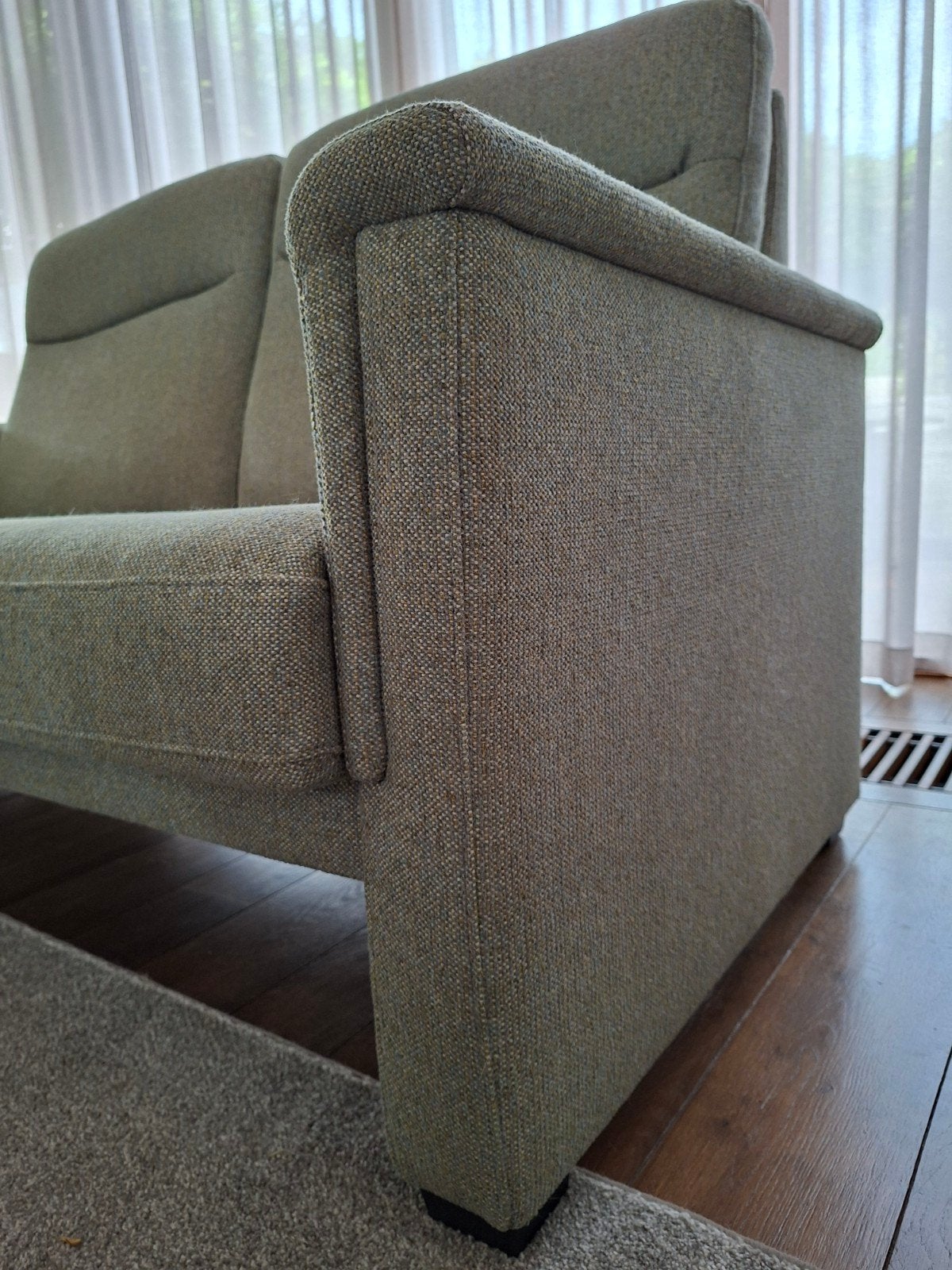 Comfortabele tweepersoonsbank in goede staat, Ophalen, 150 tot 200 cm, Tweepersoons, 75 tot 100 cm