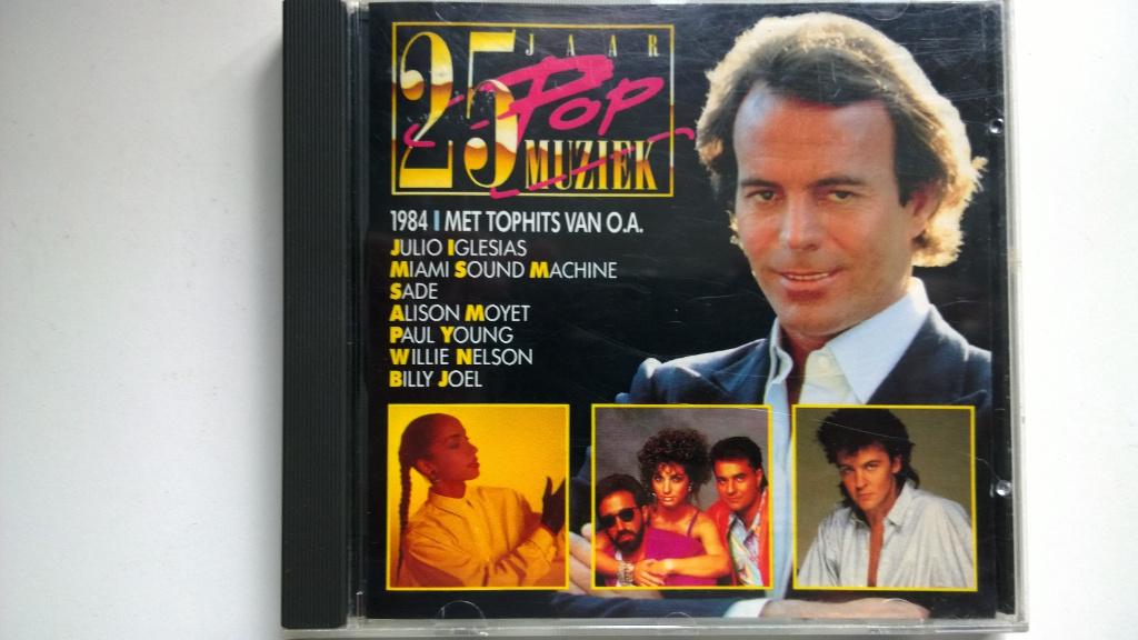 25 Jaar Popmuziek 1984, Cd's en Dvd's, Cd's | Verzamelalbums, Zo goed als nieuw, Pop, Ophalen of Verzenden