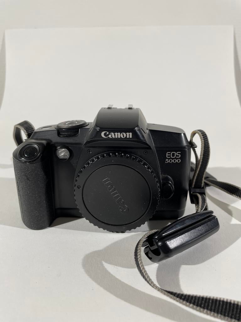 Canon EOS 5000 Spiegelreflexcamera - Klassieke Analoge Camer, Audio, Tv en Foto, Fotocamera's Analoog, Ophalen of Verzenden, Zo goed als nieuw