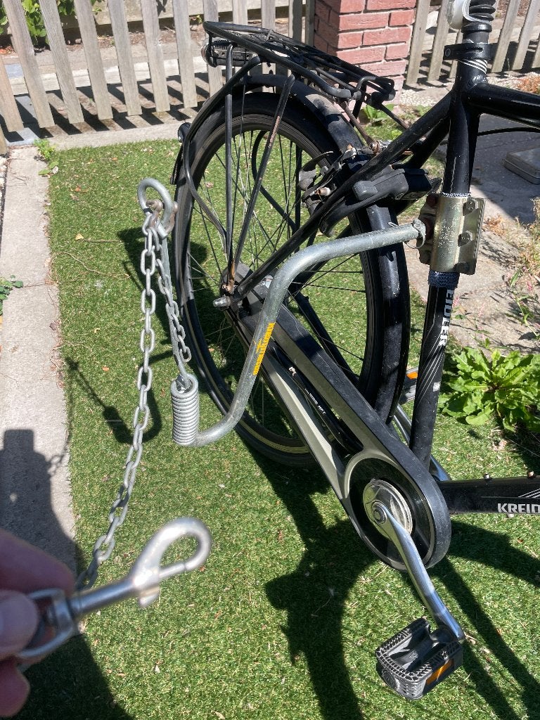 hondenfietsbeugel, Dieren en Toebehoren, Honden-accessoires, Overige merken, Ophalen of Verzenden, Gebruikt, Overige typen