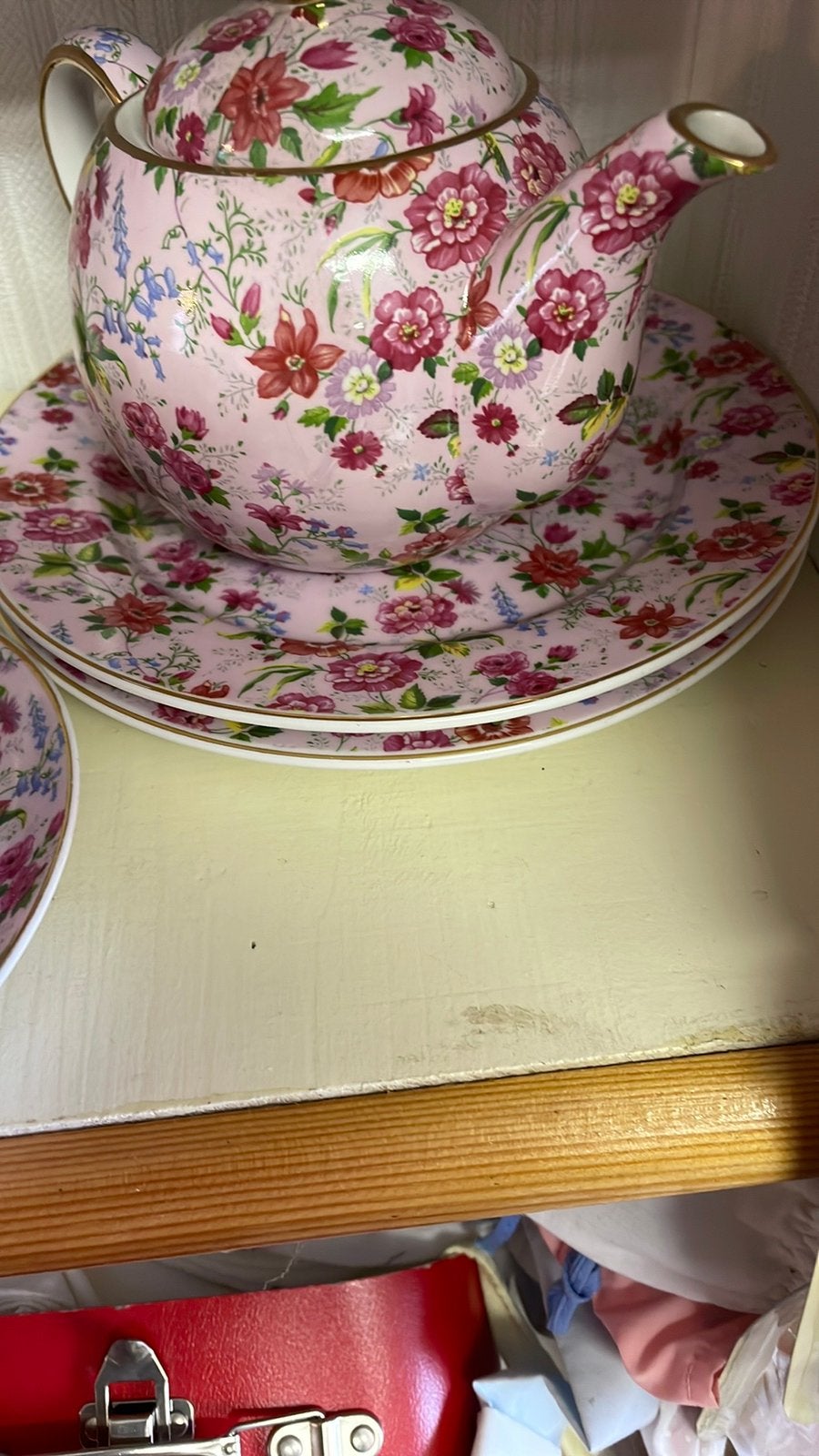 Mooi rozen servies, Ophalen of Verzenden