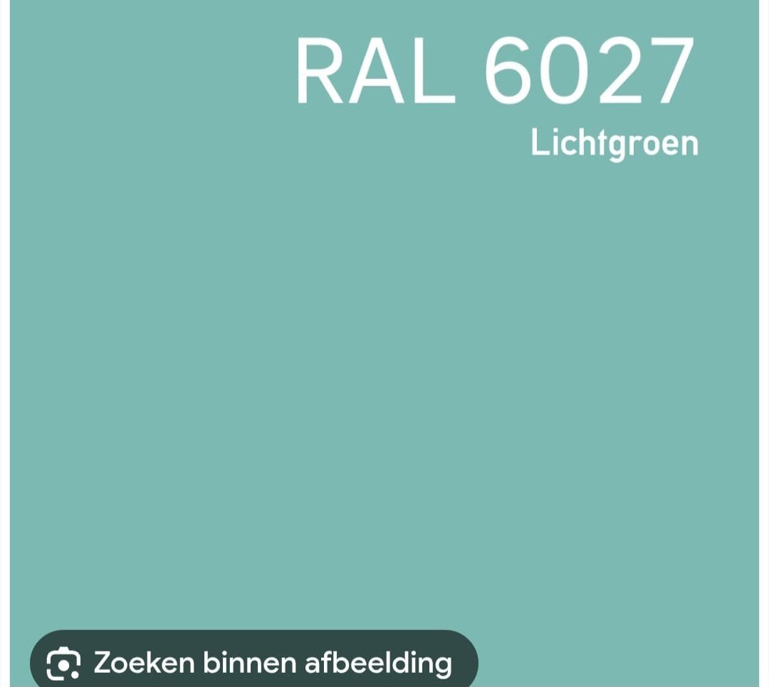 ppc 2 componenten verf ral6027 blauwgroen 24x3.5l bootverf, Doe-het-zelf en Verbouw, Ophalen of Verzenden, Nieuw