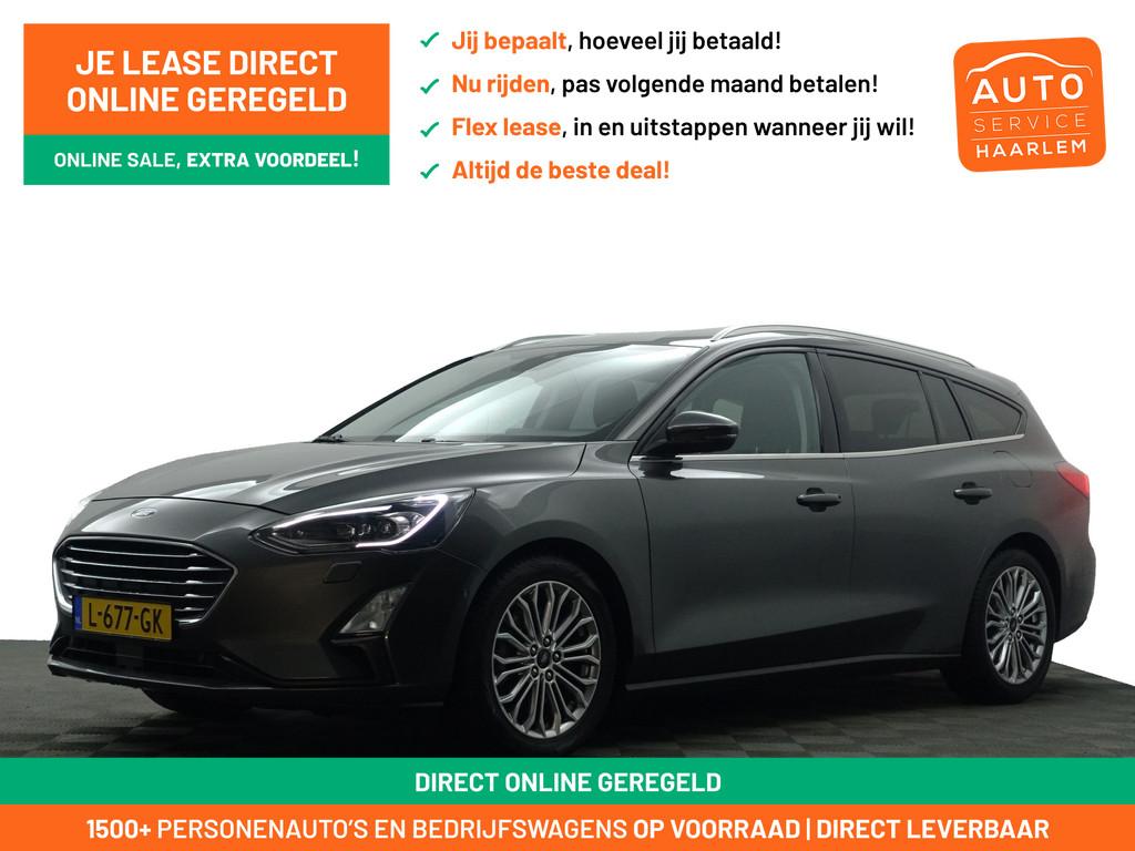 Ford FOCUS Wagon 1.0 EcoBoost ST Line Business- Camera, Stuu, Auto's, Stof, Gebruikt, Met garantie (alle), Adaptive Cruise Control