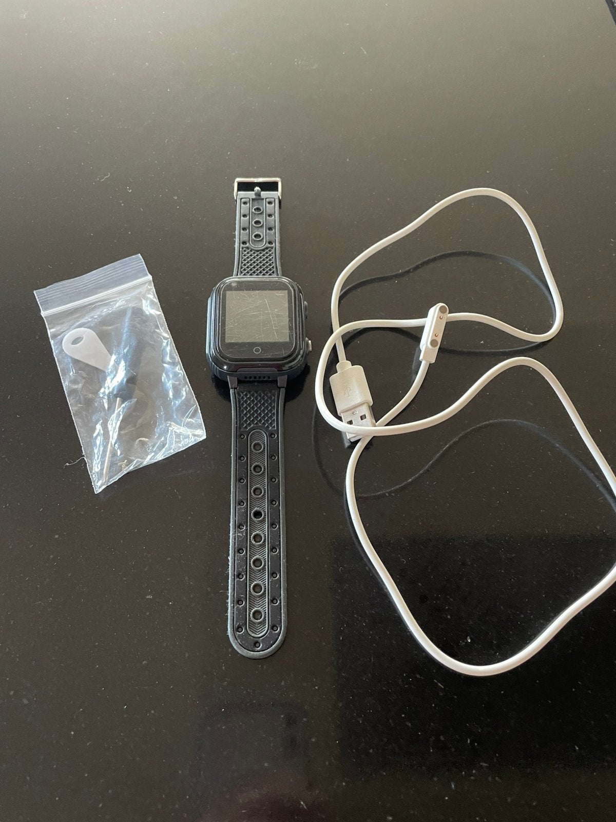 Smartwatch voor kinderen, Ophalen of Verzenden, Zo goed als nieuw, Zwart, Android