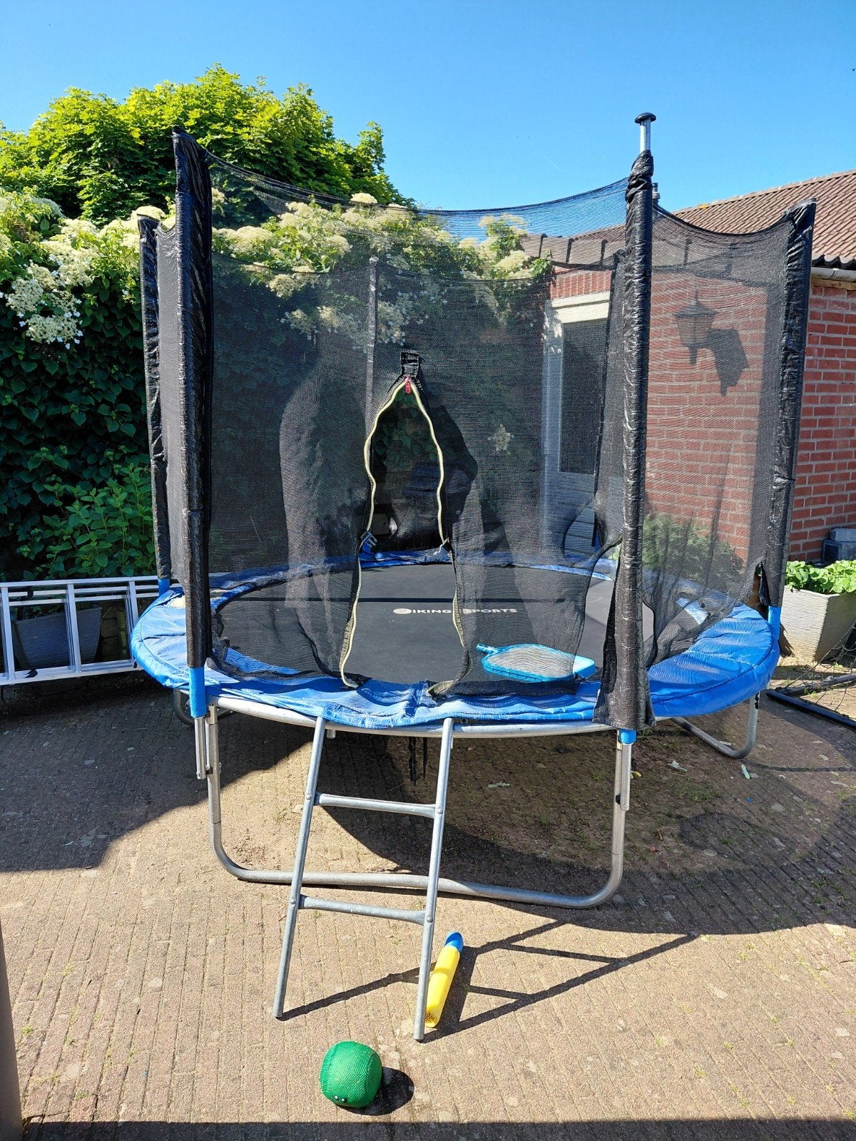 Gratis trampoline, Kinderen en Baby's, Speelgoed | Buiten | Trampolines, Ophalen, Gebruikt