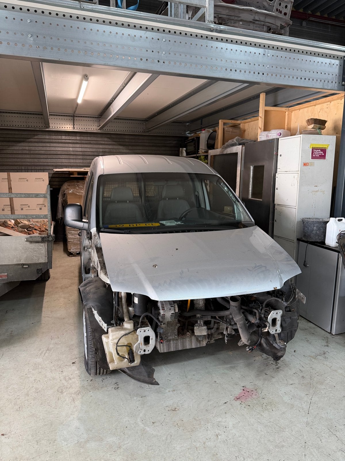 Volkswagen Caddy Bestel 2.0 SDI 51KW 2004, Auto's, Voorwielaandrijving, Volkswagen, Origineel Nederlands, Grijs