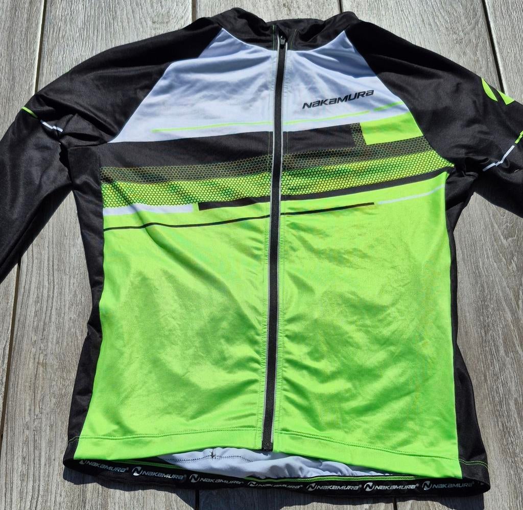 Wielershirt merk Nakamura maat L, Ophalen of Verzenden