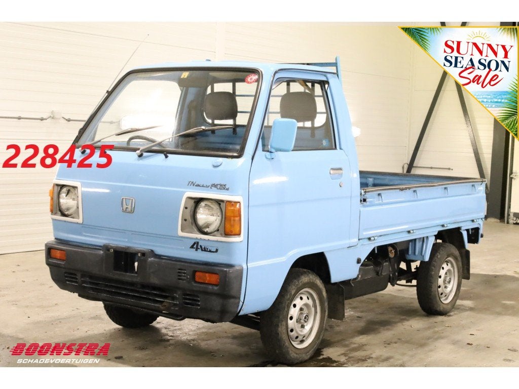 Honda Acty TN Super Deluxe 4WD TC-series (bj 1986), Auto's, Honda, Blauw, Bedrijf, Handgeschakeld