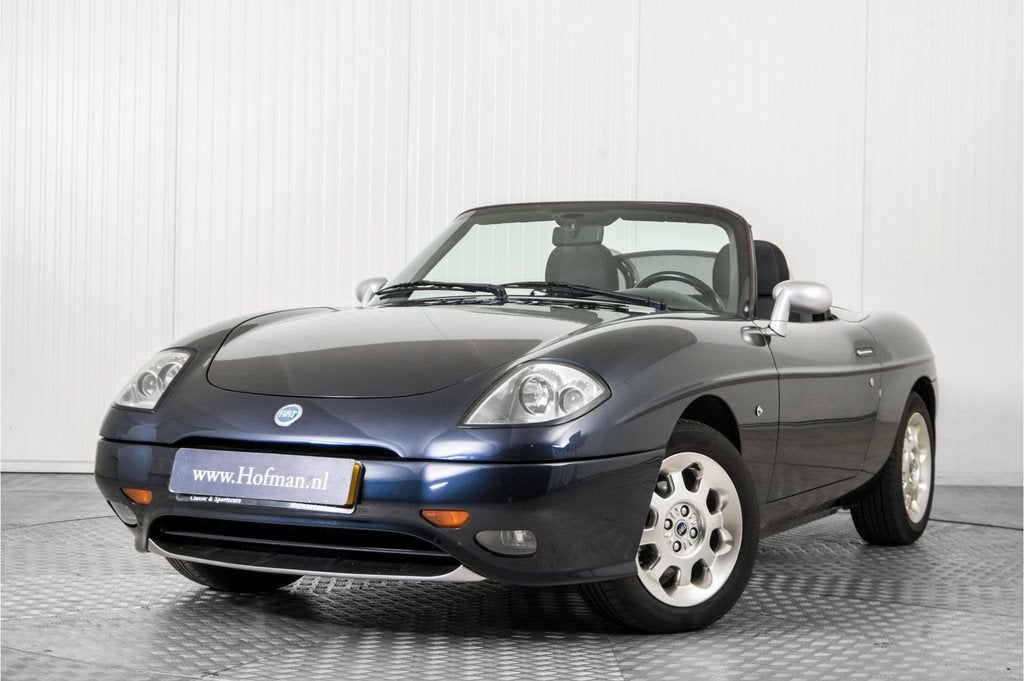 Fiat Barchetta 1.8-16V (bj 2003), Voorwielaandrijving, 450 kg, 4 cilinders, Cabriolet